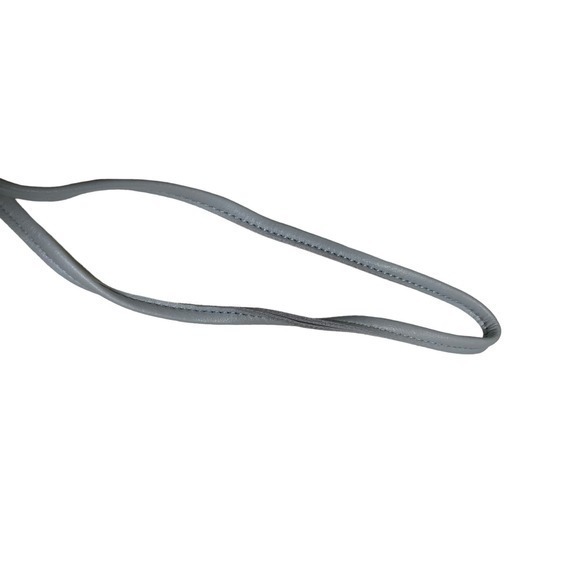 EUC Cat Lanyard Crossbody Light Grey w/ Brown & Black Ears & Squishmallow Charm - Picture 9 of 10